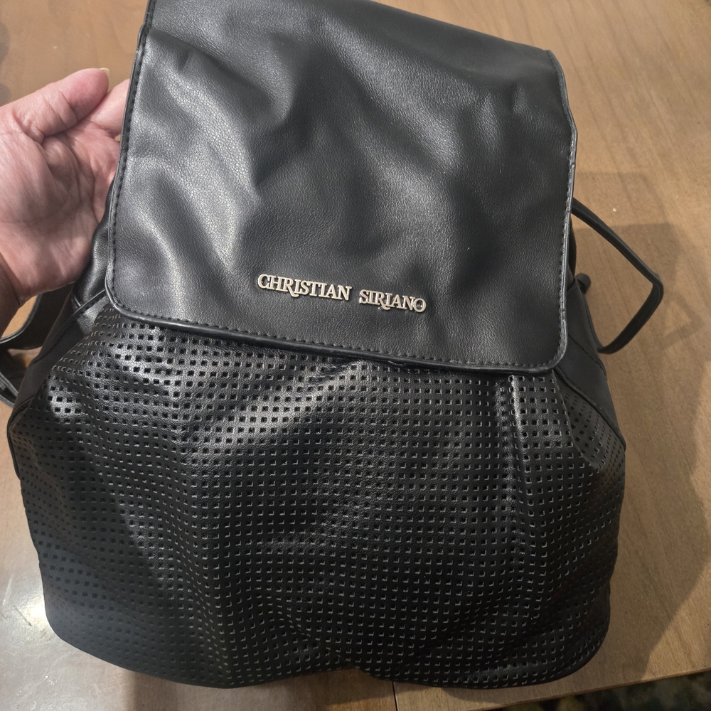 Christian Siriano Black Men's Backpack
